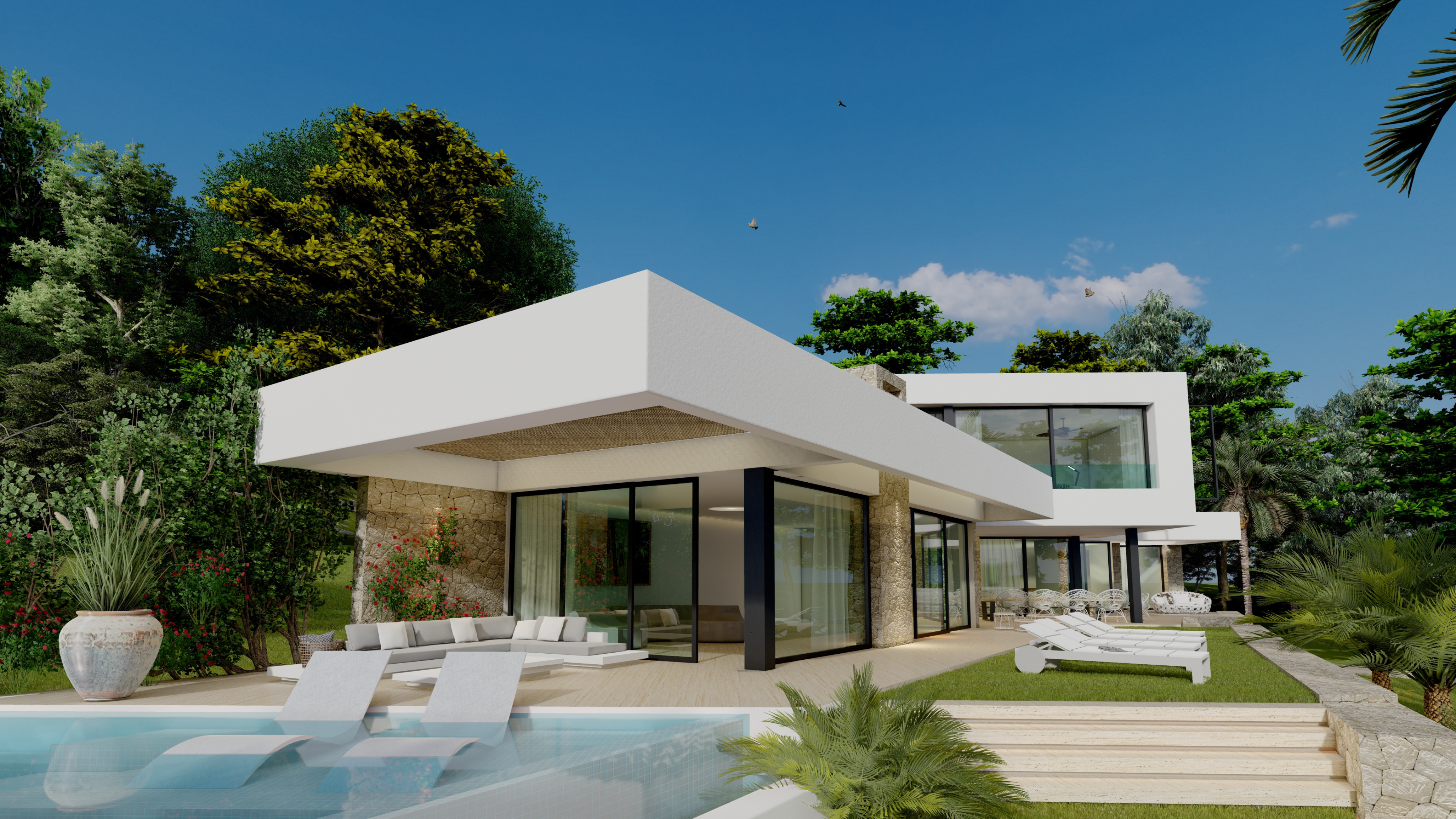 Fotografia Vila construida por Okane