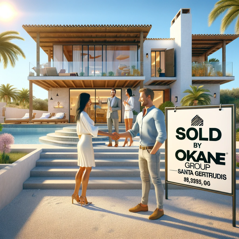 Fotografía de unos asesores inmobiliarios celebrando el cierre de la venta de una propiedad